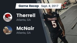 Recap: Therrell  vs. McNair  2017