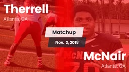 Matchup: Therrell vs. McNair  2018