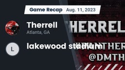 Recap: Therrell  vs. lakewood stadium 2023
