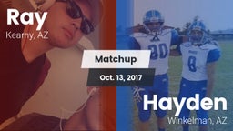 Matchup: Ray vs. Hayden  2017