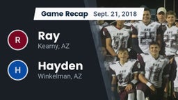 Recap: Ray  vs. Hayden  2018