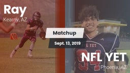 Matchup: Ray vs. NFL YET  2019