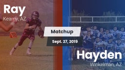 Matchup: Ray vs. Hayden  2019