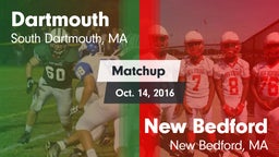 Matchup: Dartmouth vs. New Bedford  2016