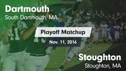 Matchup: Dartmouth vs. Stoughton  2016
