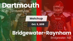 Matchup: Dartmouth vs. Bridgewater-Raynham  2018