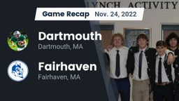 Recap: Dartmouth  vs. Fairhaven  2022