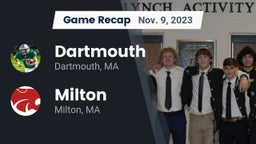 Recap: Dartmouth  vs. Milton  2023