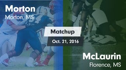 Matchup: Morton vs. McLaurin  2016