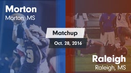 Matchup: Morton vs. Raleigh  2016