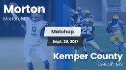 Matchup: Morton vs. Kemper County  2017