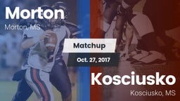 Matchup: Morton vs. Kosciusko  2017
