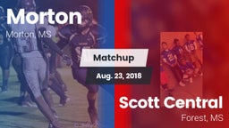 Matchup: Morton vs. Scott Central  2018