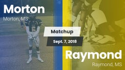 Matchup: Morton vs. Raymond  2018