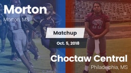 Matchup: Morton vs. Choctaw Central  2018