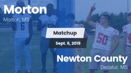Matchup: Morton vs. Newton County  2019