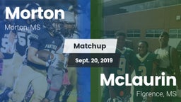 Matchup: Morton vs. McLaurin  2019