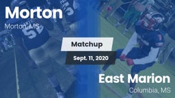 Matchup: Morton vs. East Marion  2020