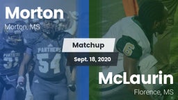Matchup: Morton vs. McLaurin  2020