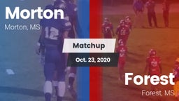 Matchup: Morton vs. Forest  2020