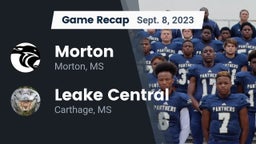 Recap: Morton  vs. Leake Central  2023
