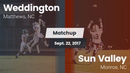 Matchup: Weddington vs. Sun Valley  2017