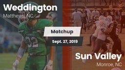 Matchup: Weddington vs. Sun Valley  2019