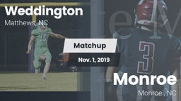 Matchup: Weddington vs. Monroe  2019