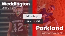 Matchup: Weddington vs. Parkland  2019
