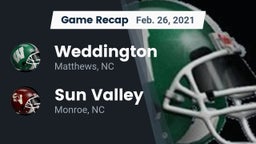 Recap: Weddington  vs. Sun Valley  2021