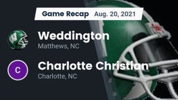 Recap: Weddington  vs. Charlotte Christian  2021