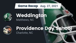 Recap: Weddington  vs. Providence Day School 2021