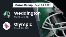 Recap: Weddington  vs. Olympic  2021