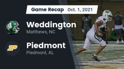 Recap: Weddington  vs. Piedmont  2021
