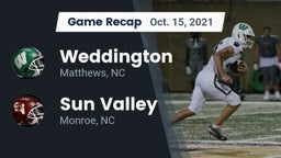 Recap: Weddington  vs. Sun Valley  2021