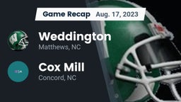 Recap: Weddington  vs. Cox Mill  2023