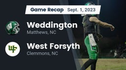 Recap: Weddington  vs. West Forsyth  2023