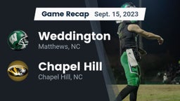 Recap: Weddington  vs. Chapel Hill  2023