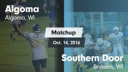 Matchup: Algoma vs. Southern Door  2016