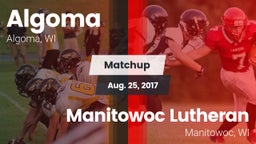 Matchup: Algoma vs. Manitowoc Lutheran  2017