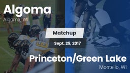 Matchup: Algoma vs. Princeton/Green Lake  2017