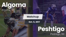 Matchup: Algoma vs. Peshtigo  2017