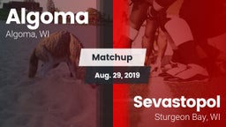 Matchup: Algoma vs. Sevastopol  2019