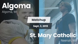 Matchup: Algoma vs. St. Mary Catholic  2019