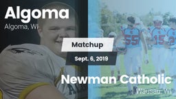 Matchup: Algoma vs. Newman Catholic  2019