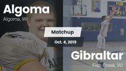 Matchup: Algoma vs. Gibraltar  2019