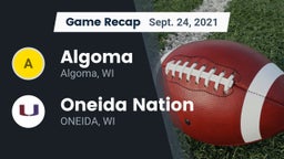 Recap: Algoma  vs. Oneida Nation  2021