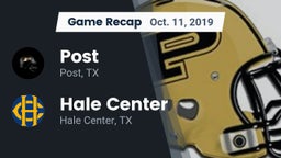 Recap: Post  vs. Hale Center  2019