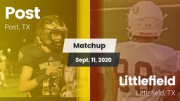 Matchup: Post vs. Littlefield  2020