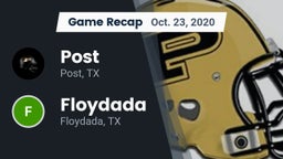 Recap: Post  vs. Floydada  2020